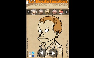 La page d'accueil du site le «Bouletmaton»