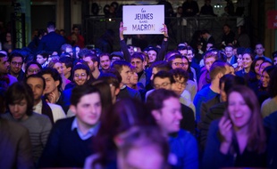 La convention nationale des Jeunes avec Macron le 17 mars 2018 à Nogent-sur-Marne.
