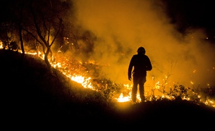 Le feu qui a touché les Pennes Mirabeau,
AUFFRET_1051.0442/Credit:LILIAN AUFFRET/SIPA/1608110932