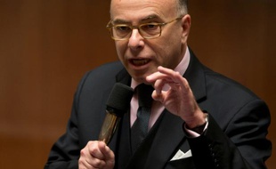 Bernard Cazeneuve le 1er décembre 2015 à l'Assemblée nationale à Paris