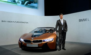 Harald Krüger, patron de BMW, le 16 mars 2016 à Munich