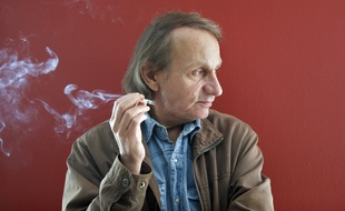 L'écrivain Michel Houellebecq, en avril 2015