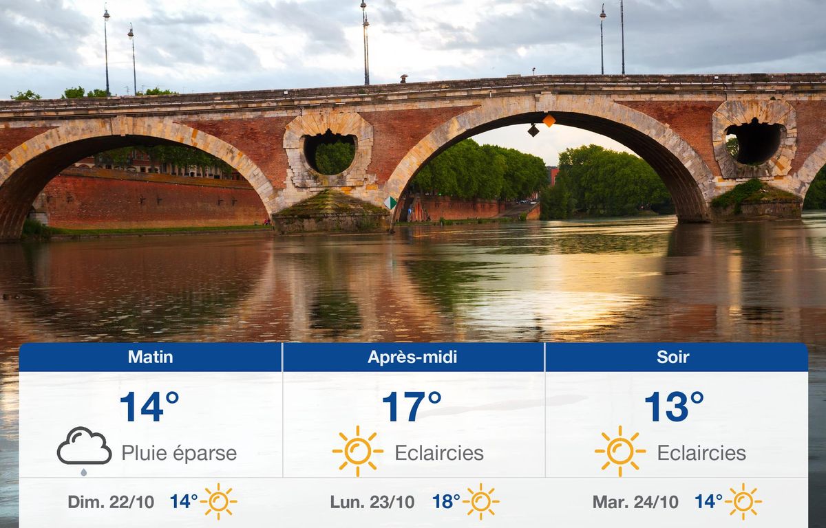 Météo Toulouse: prévisions du samedi 21 octobre 2023