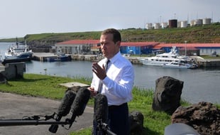 Dimitry Medvedev a fait une visite remarquée aux Kouriles.