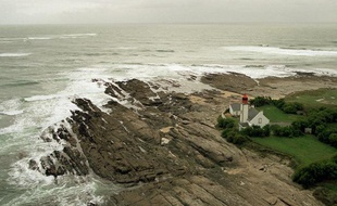 La Pointe des Chats, sur l'île de Groix (Morbihan).