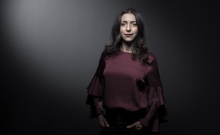 Henda Ayari, première plaignante contre Tariq Ramadan, le 24 novembre 2017.
