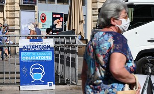Le confinement à Montpellier. (illustration)