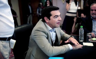 Le Premier ministre grec Alexis Tsipras à Athènes, le 2 juin 2015