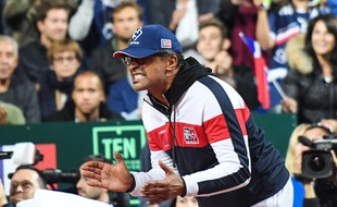 Yannick Noah, le capitaine français
