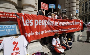 L'association Attac épingle dans un nouveau rapport, ce dimanche, les entreprises du CAC 40. Illustration.