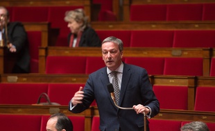Philippe Vigier, président du groupe UDI à l'Assemblée nationale, le 30 janvier 2015.