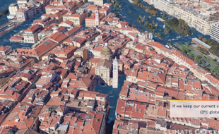 La coulée verte et le Vieux-Nice seront sous l'eau si le réchauffement climatique atteint 3°C supplémentaires