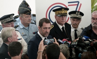 Le ministre de l'Intérieur Christophe Castaner a visité jeudi 4 juillet les sites qui accueilleront les réunions du sommet du G7 à Biarritz.