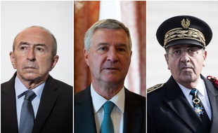 Gérard Collomb, Patrick Strzoda et Michel Delpuech, trois hommes clés dans l'affaire Benalla.
