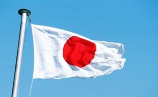Le drapeau du Japon.