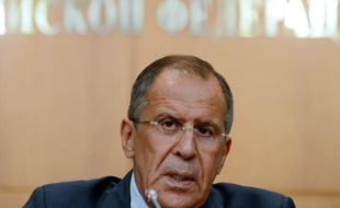Sergueï Lavrov, chef de la diplomatie russe, le 26 août 2013 à Moscou.