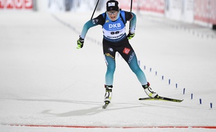 Justine Braisaz s'est imposée vendredi lors de l'individuel 15 km.