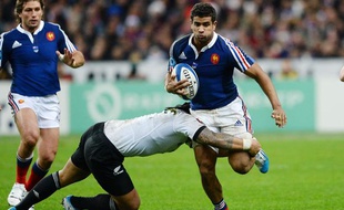 Wesley Fofana lors du match entre la France et la Nouvelle-Zélande le 9 novembre 2013.