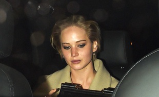 Jennifer Lawrence à Londres le 25 avril 2014