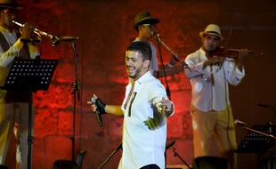Saad Lamjarred, le 30 juillet 2016 à Tunis.