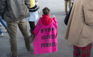 Manifestation contre les violences faites aux femmes, le 8 mars 2018 à Marseille.
