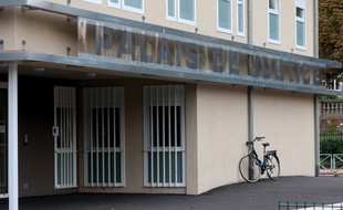 Strasbourg le 18 septembre 2014. Le Palais de justice. Illustrations