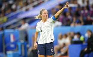 Amandine Henry, la capitaine de l'équipe de France.