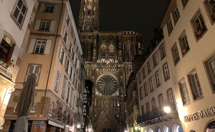 La cathédrale de Strasbourg, joyaux de la capitale alsacienne.
