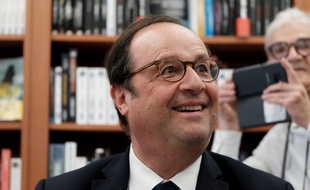 François Hollande, le 28 juin 2018 à Alençon.