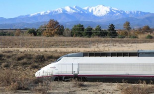 Le mont du Canigou.
