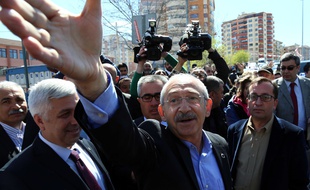 Le leader de l'opposition turque, Kemal Kilicdaroglu, le 3 mars 2014 à Ankara