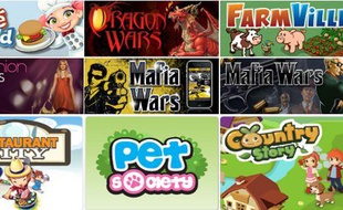 Quelques uns des jeux sociaux les plus populaires
