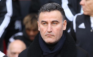Christophe Galtier a révélé lundi qu'il ne s'appuierait pas sur une défense à cinq pour la demi-finale de Coupe de France au Parc des Princes. Pierre Minier/Ouest Media/SIPA