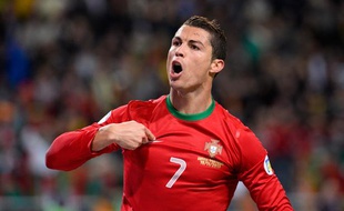 Cristiano Ronaldo, auteur d'un triplé contre la Suède le 19 novembre 2013.