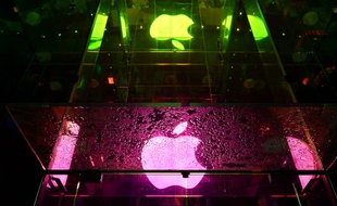 Une boutique de la firme Apple. (illustration)
