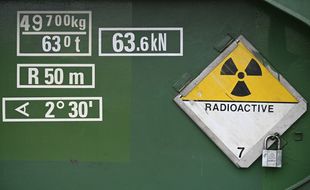 La fuite ne concerne pas une partie en contact avec le matériau radioactif.