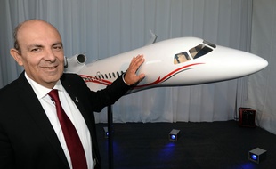 Eric Trappier, PDG de Dassault, le 16 octobre 2015 à Mérignac