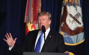 Le président Donald Trump a annoncé le redéploiement de nouvelles troupes américaines en Afghanistan lundi 21 août 2017.