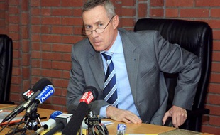 Le procureur de Bobigny François Molins, le 04 avril 2008 à Bobigny.