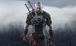 Geralt de Riv, héros de The Witcher 3.