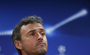 Luis Enrique en conférence de presse le 23 novembre 2015.