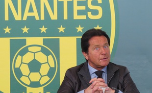 Le président Waldemar Kita pendant les voeux ce lundi midi.