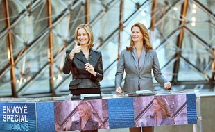 Guilaine Chenu et Françoise Joly présentent «Envoyé spécial» depuis 2001.