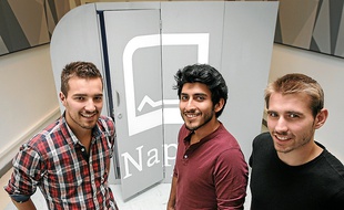 Arnaud, Diego et Guillaume ont conçu leur première bulle en 2012.