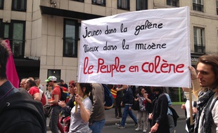 La manifestation contre la loi Travail à Paris le 26 mai 2016