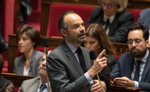 Edouard Philippe à l'Assemblée nationale, le 4 décembre 2018.