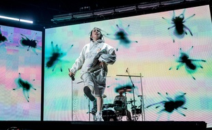 La chanteuse Billie Eilish au Festival de Coachella 2019