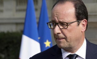 Le président François Hollande, le 26 juillet 2014 à l'Elysée
