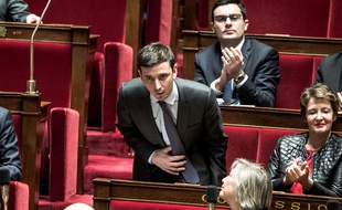 Aurélien Taché à l'Assemblée, le 20 février 2018.
