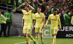 La joie d'Emiliano Sala après son second magnifique but dimanche soir contre Guingamp.